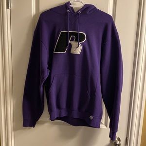 COPY - Comfy Purple Size M hoody with pull string in great shape. Unisex
